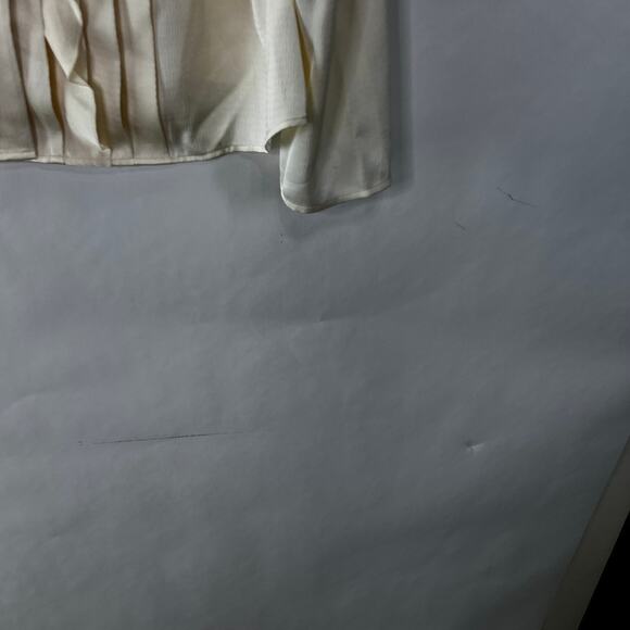 Express Buttonup Ruffle Blouse Size Large - Picture 2 of 7